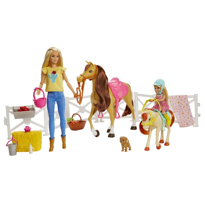 Barbie horse farm best sale
