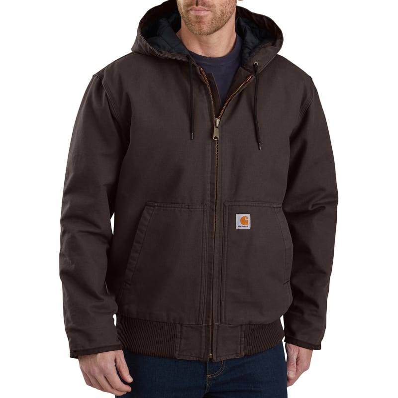 Men's Brown Insulated Active Jacket