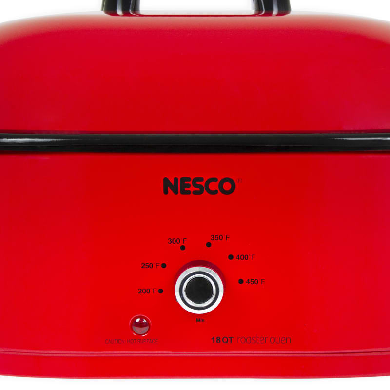 6 Qt. Red Roaster with Porcelain Cookwell | NESCO®