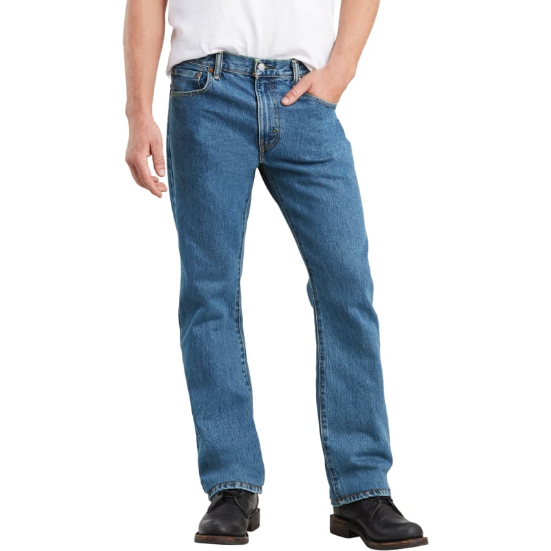 Men's 517 Medium Stonewash Slim Fit Bootcut Jeans by Levi's at Fleet Farm