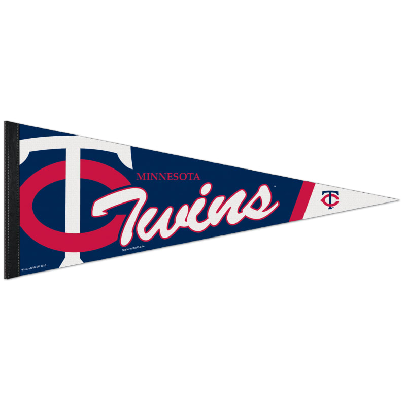 Minnesota Twins MLB Pennant Wool