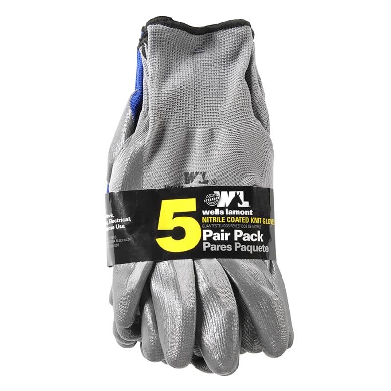 Men s Nitrile Coated Gloves 5 Pk by Wells Lamont at Fleet Farm