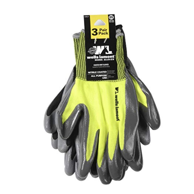 Wells lamont nitrile coated work gloves clearance