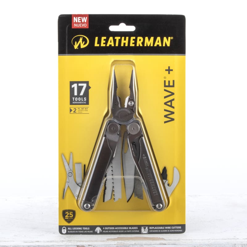 Wave Plus 4 in Stainless Steel Multi-Tool Kit by Leatherman at