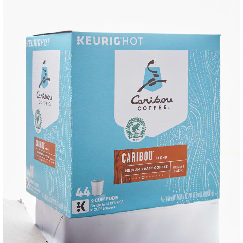 Caribou Blend Medium Roast Coffee K Cups 44 Ct by Caribou at Fleet Farm