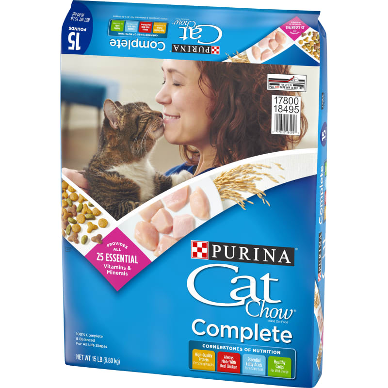 Is purina cat chow complete good for cats best sale