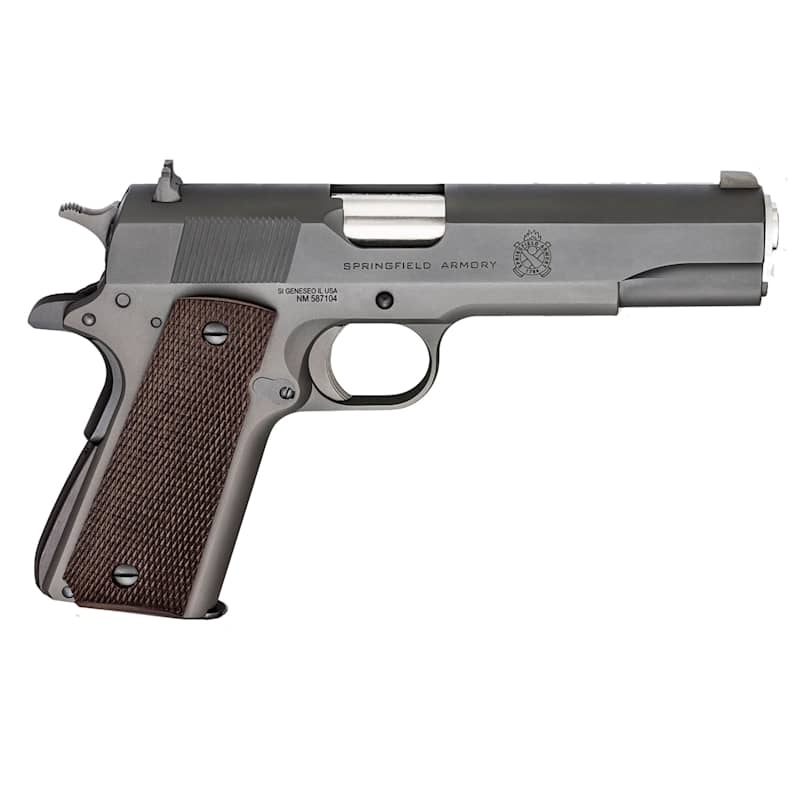 1911 Mil-Spec Defender Series 5 in Parkerized Finish Forged Steel
