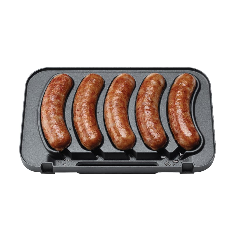 Johnsonville BTG0500 Sizzling Sausage 3in-1 Black Indoor Electric Grill  with Removable Plates for sale online