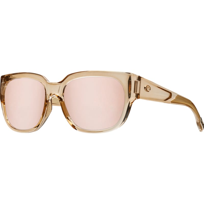Adult Waterwoman Copper Silver Mirror 580P Polarized Sunglasses