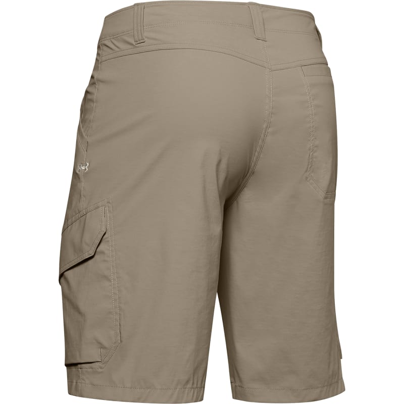 Under Armour Fish Hunter Hybrid Cargo Shorts - City Khaki / Summit White