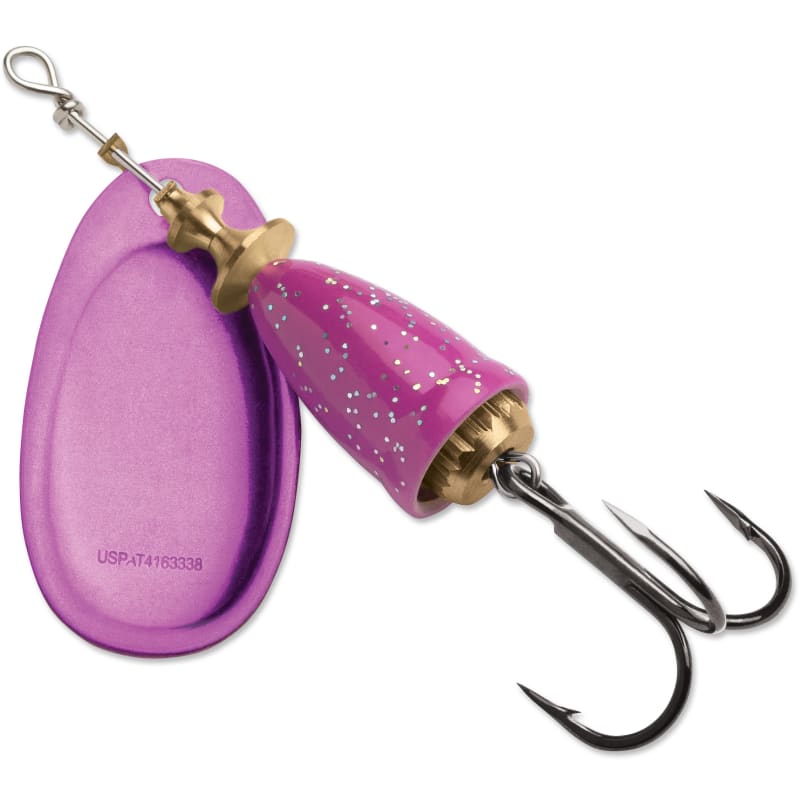 Cerise Purple Candyback Classic Vibrax Spinner by Blue Fox at Fleet Farm