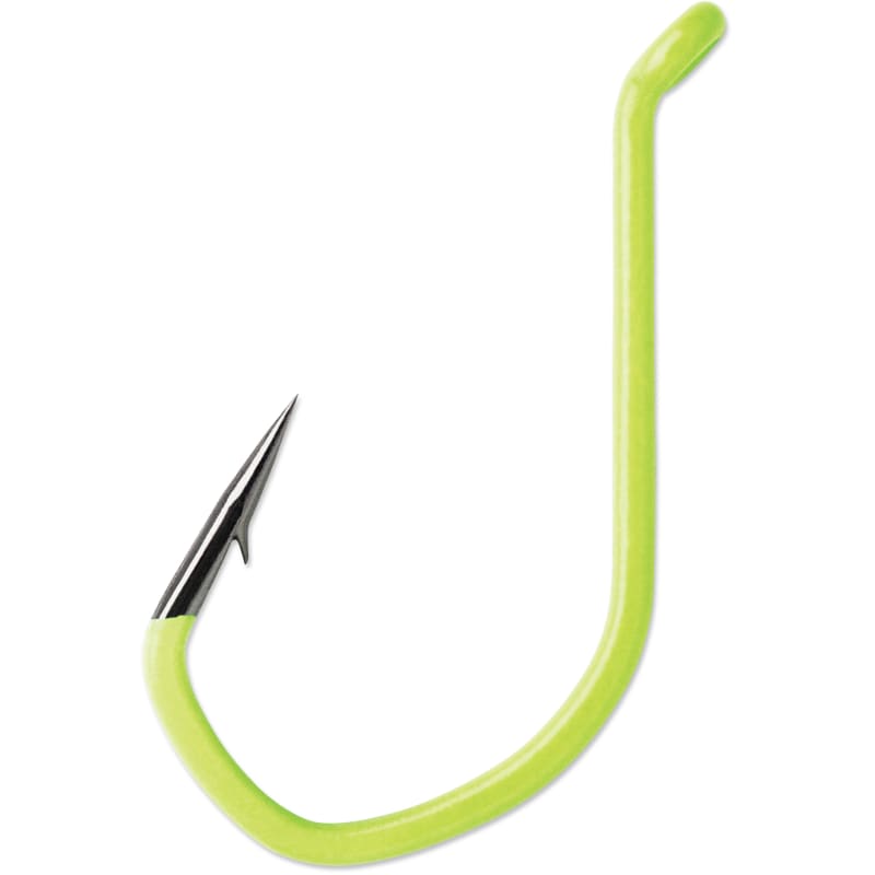 Fluorescent Chartreuse 7115 TechSet Live Bait Hook - 6 Pk by VMC