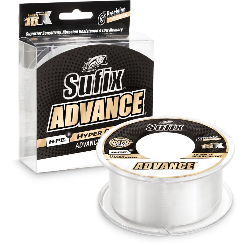  Sufix Superior Spool Size Fishing Line (Clear, 25