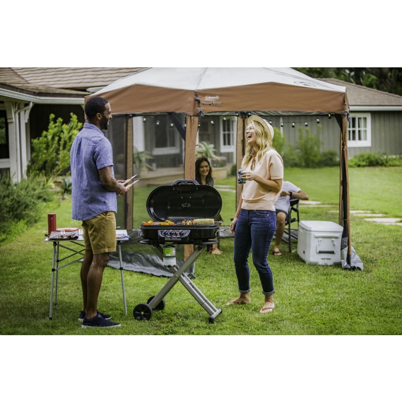 Coleman Roadtrip 285 Portable Stand-up Propane Grill - Green