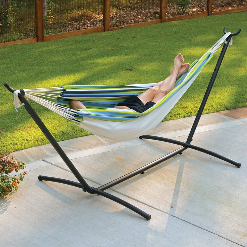 Portable Hammock Stand Combo by Algoma Net Company at Fleet Farm
