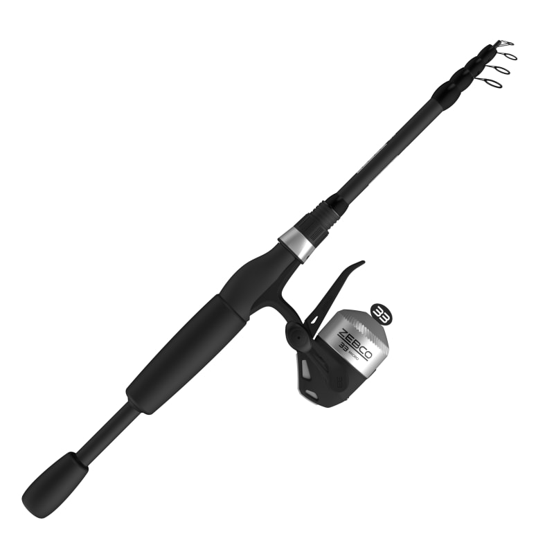 33 Micro Triggerspin Telescopic Spincast Combo by Zebco at Fleet Farm