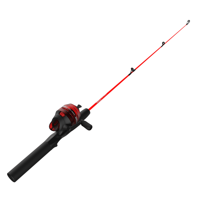 Red Dock Demon Spincast Combo by Zebco at Fleet Farm