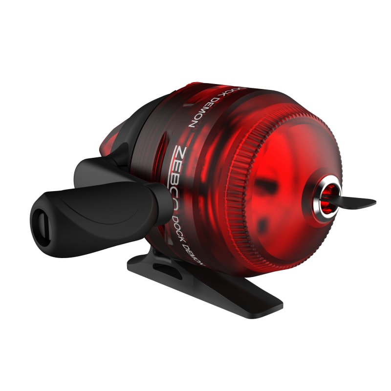 Red Dock Demon Spincast Combo by Zebco at Fleet Farm