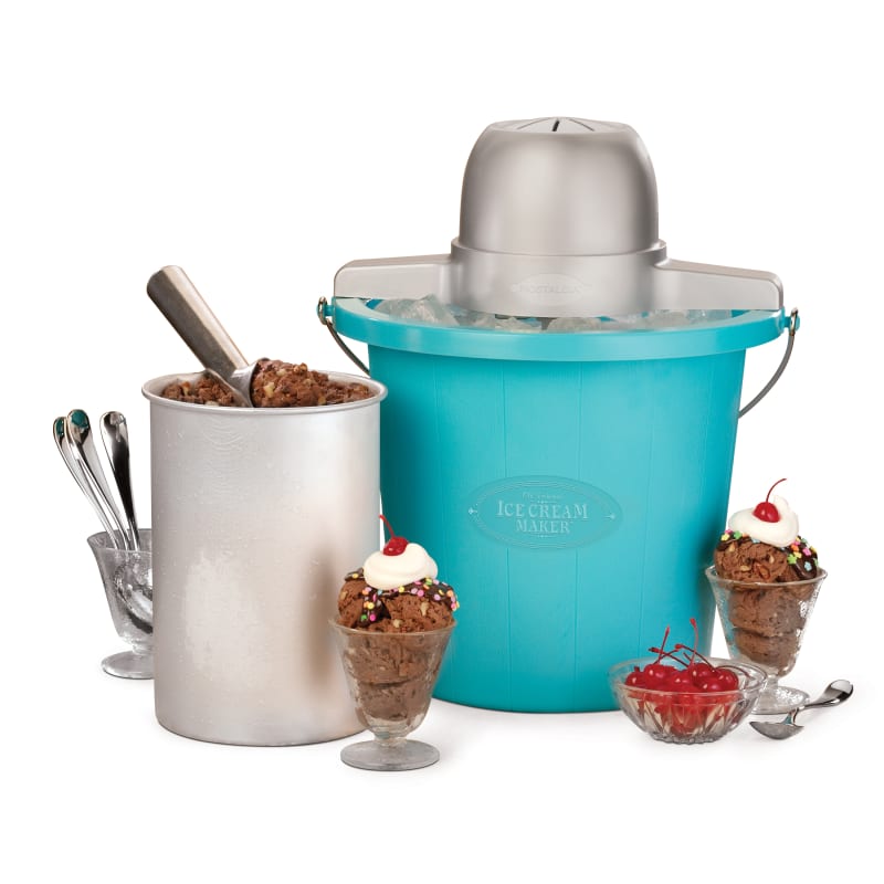 GreenLife Electric Ice Cream Maker - Turquoise (Blue)