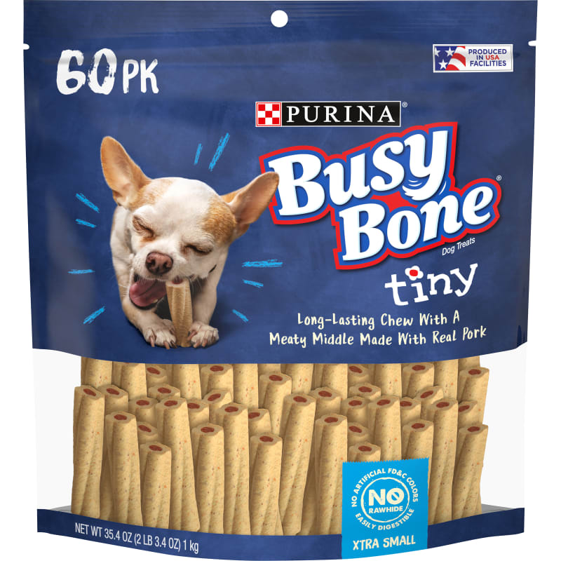 Busy Bone Tiny Extra Small Breed Dog Chew Treats by Purina at Fleet Farm