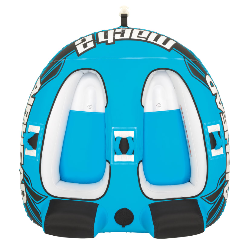 Airhead MACH 2 Double Rider Inflatable Towable Water Tube - Cockpit ...