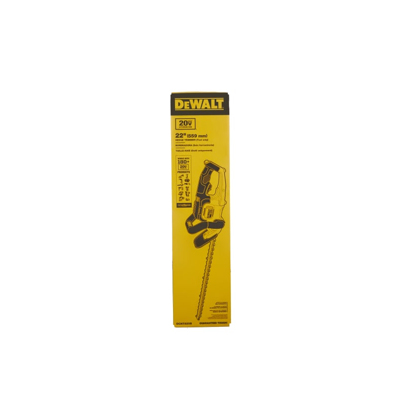 DeWALT 22 in. 20V Max 5.0 Ah Lithium-Ion Cordless Hedge Trimmer at Tractor  Supply Co.