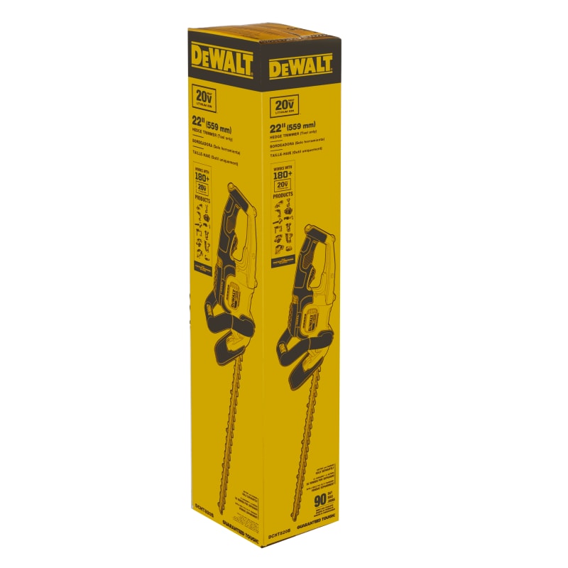 20V 22 in Hedge Trimmer Bare Tool by DEWALT at Fleet Farm