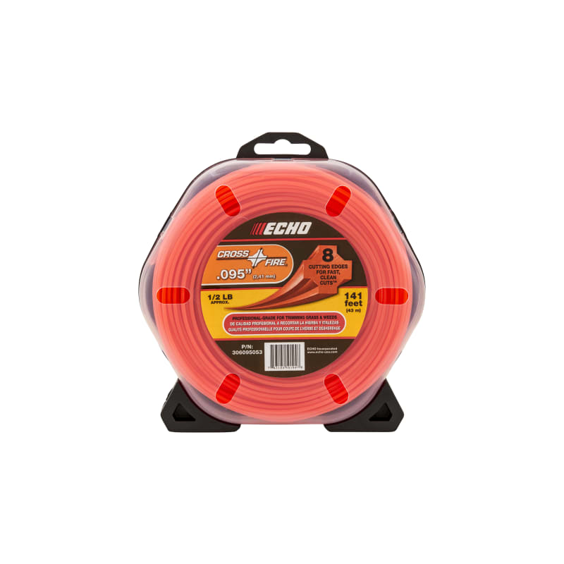 0.095 in x 141 ft Cross-Fire 1/2 lb Trimmer Line by ECHO at Fleet Farm