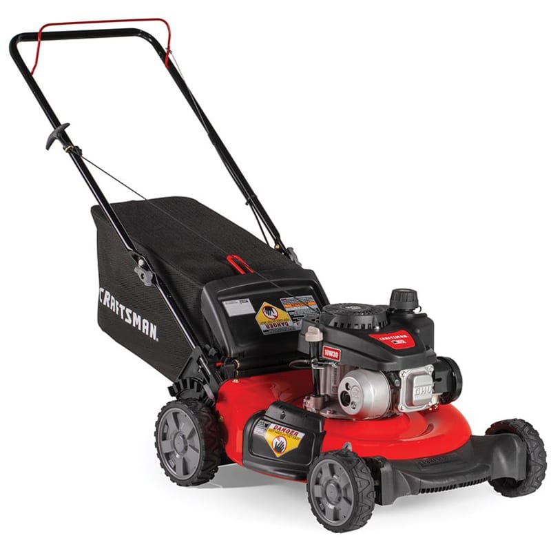 BLACK+DECKER 140cc Gas 21 in. 3-in-1 Forward Push Lawn Mower