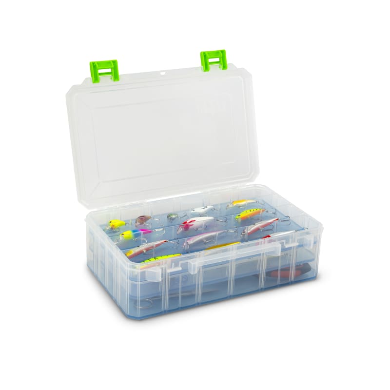 Large 4-in-1 Deep Tackle Box w/TakLogic Technology by Lure Lock at Fleet  Farm