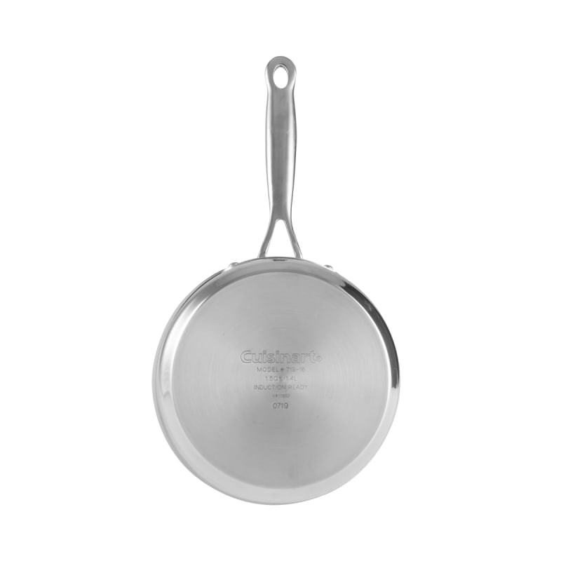 Chef's Classic 1.5 qt Stainless Steel Saucepan w/ Cover by