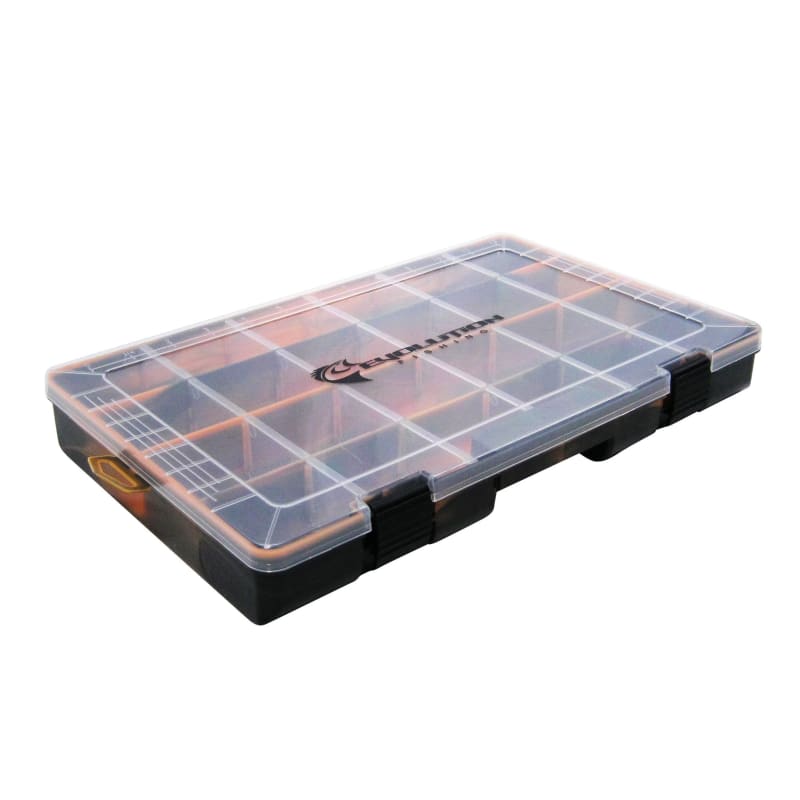 Orange/Black Drift Series Colored 3700 Tackle Box by Evolution Outdoor at  Fleet Farm