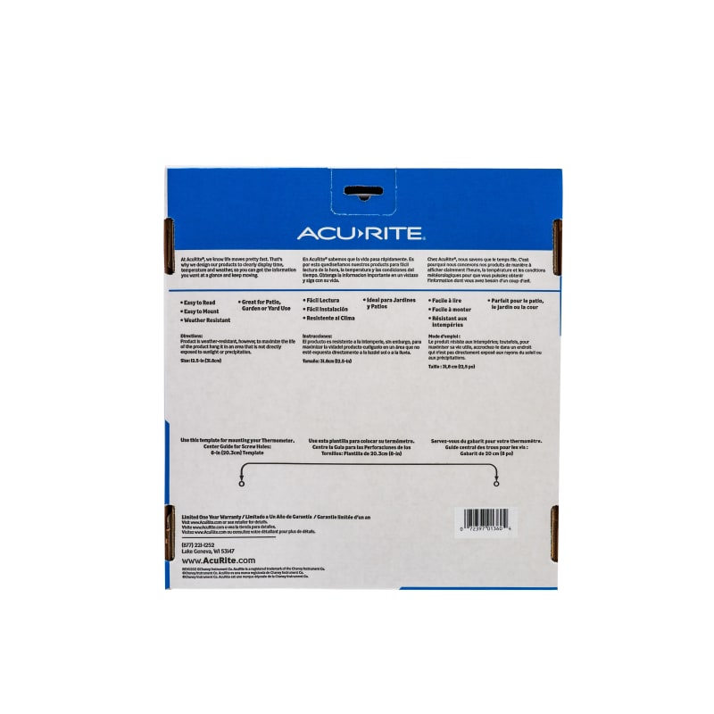 Acurite 12.5 Basic Thermometer