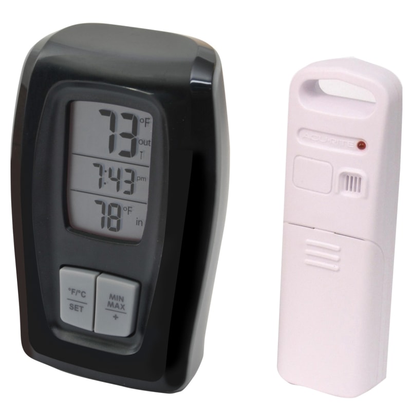 Wireless Thermometer w/ Remote Sensor by AcuRite at Fleet Farm