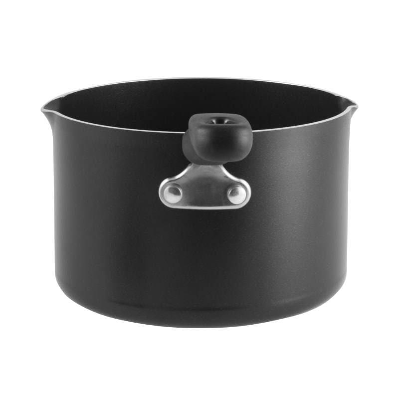 Farberware DiamondMax 3-Quart Black Straining Saucepan Black