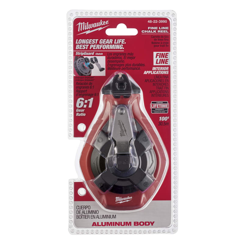 100 ft Precision Line Chalk Reel - Tool Only by Milwaukee at Fleet Farm
