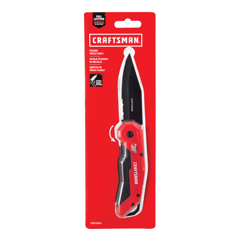 Spring Assist Pocket Knife by CRAFTSMAN at Fleet Farm