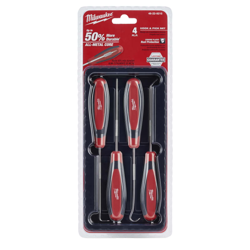 Milwaukee Hook and Pick Set 4pc