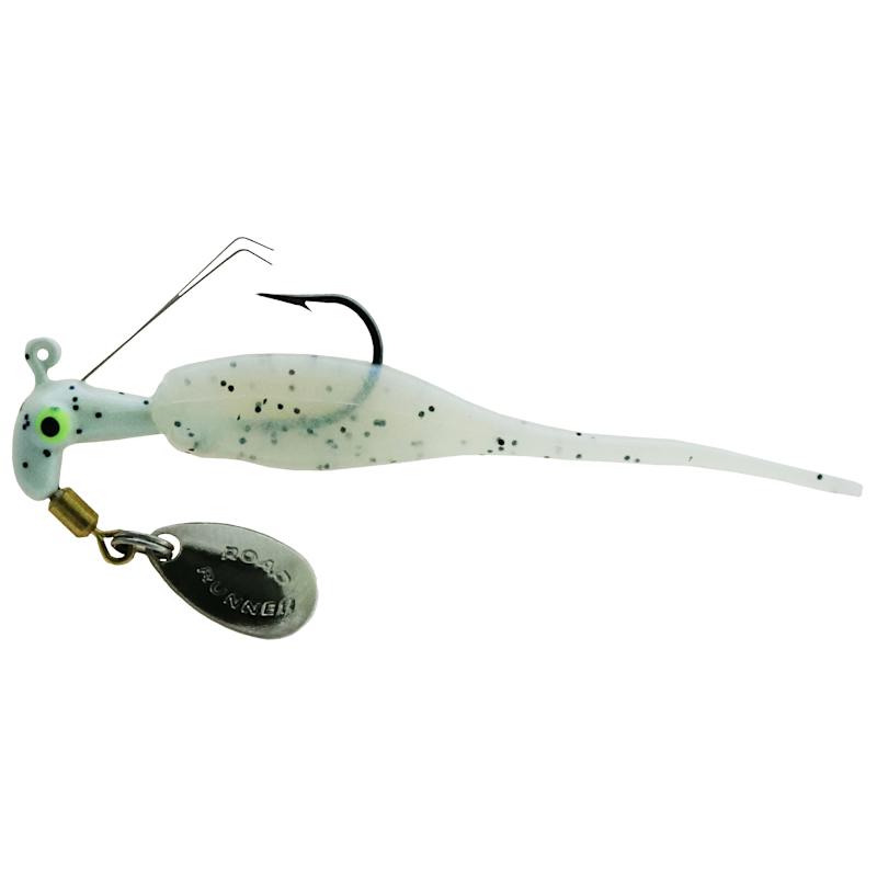 Monkey Milk Glo Slab Runner w/Baby Shad Panfish Lure