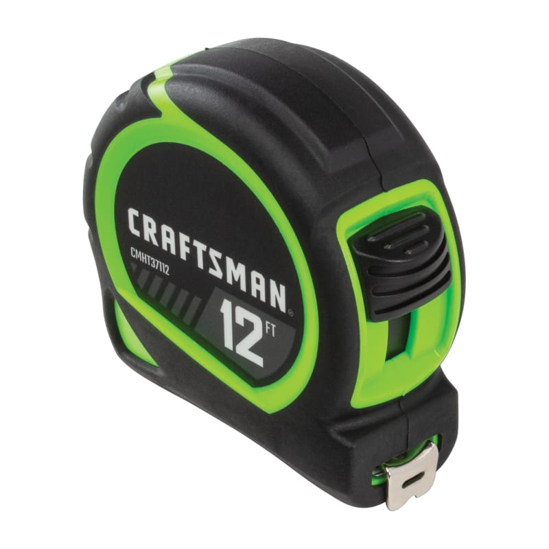 CRAFTSMAN HI-VIS 25-ft Tape Measure in the Tape Measures department at