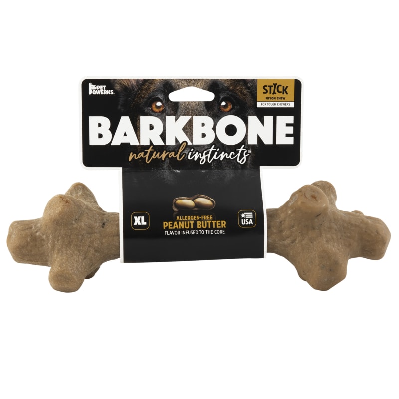 Pet Qwerks-Barkbone Stick- Peanut Butter Medium