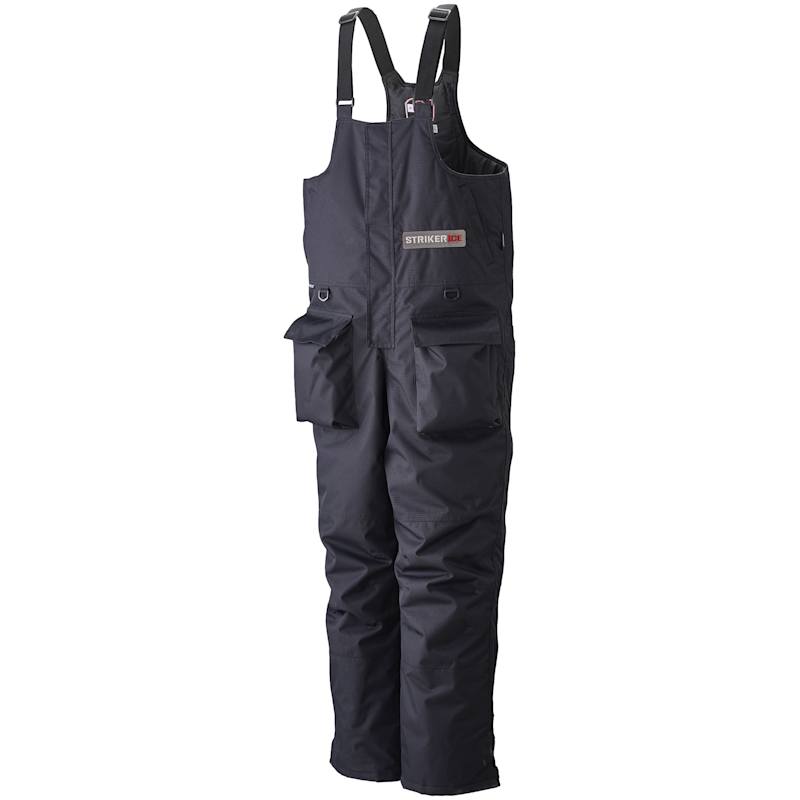 Men's Trekker Black Insulated Waterproof Bibs with Sureflote by