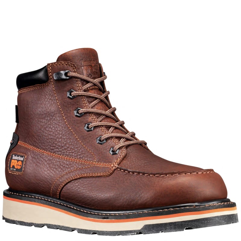 Men s Brown Gridworks 6 in Soft Toe Work Boots by Timberland Pro at Fleet Farm