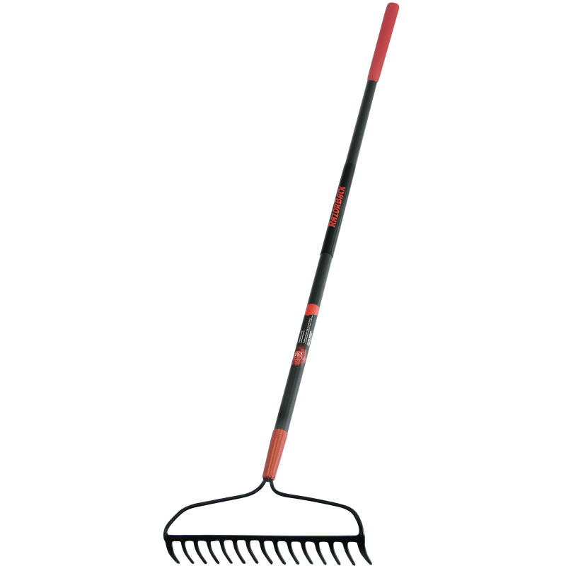 15 Tine Forged Fiberglass Handle Bow Rake by Razorback at Fleet Farm