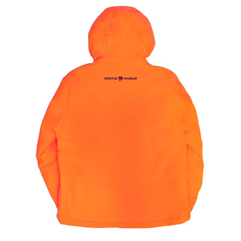 Youth Classic Elite Blaze Orange Hooded Full Zip Parka