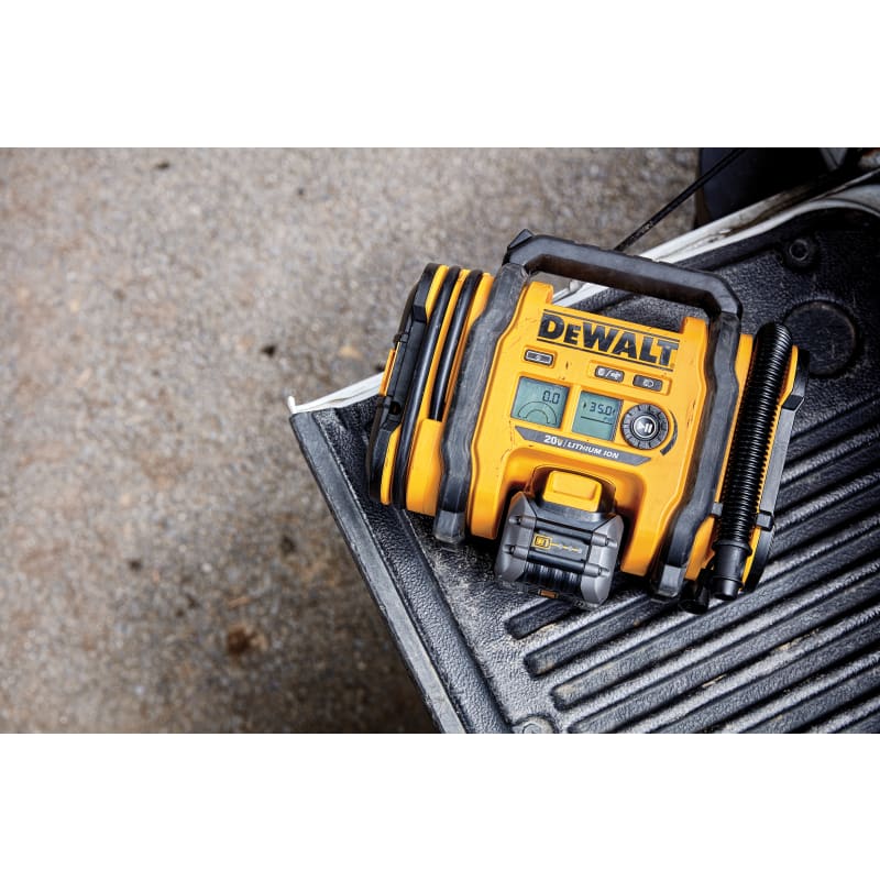 Tire Inflator for DEWALT 20V MAX Battery, Portable Air Compressor Auto Tire  Pump