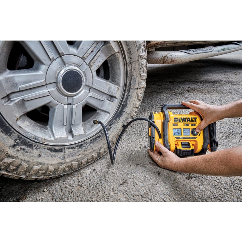 20V Max* Cordless Tire Inflator, Cordless & Corded Power, Tool