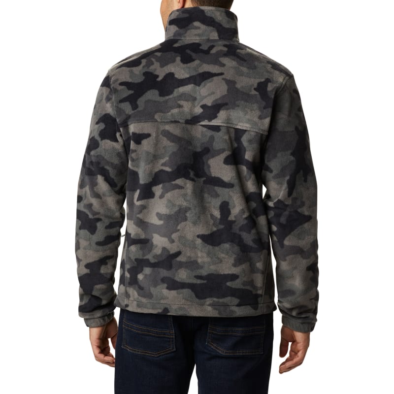 Columbia Men s Steens Mountain Black Camo Full Zip Fleece Jacket