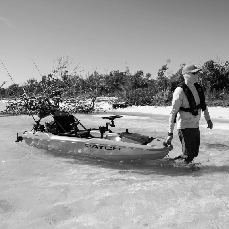 Pelican Catch PWR 100 9 ft 9 in Motor-Ready Fishing Kayak