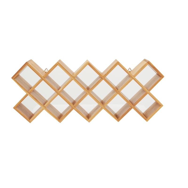 Kamenstein Bamboo Criss-Cross 18-Jar Spice Rack